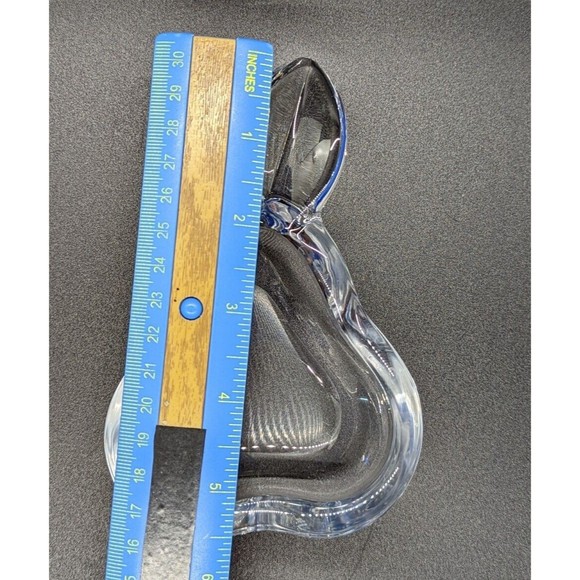 Art Vannes France Crystal Pear Ashtray, Trinket/Candy Dish, Paperweight *READ!* - Picture 13 of 14